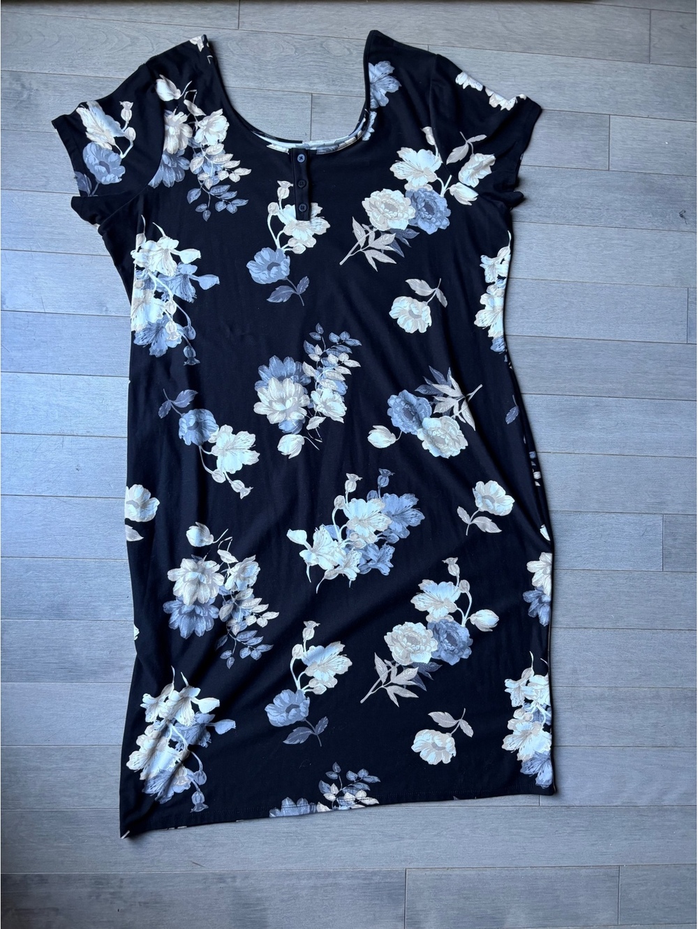Terra & Sky Women's Plus Size 2X Floral Print Dress business casual office